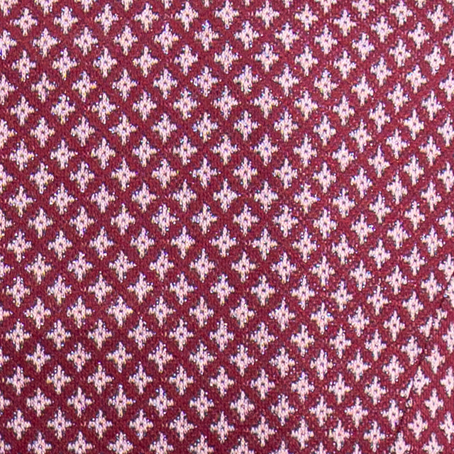 Zeroassoluto-Giacca JIN elasticizzata - fiore lurex vino/rosa
