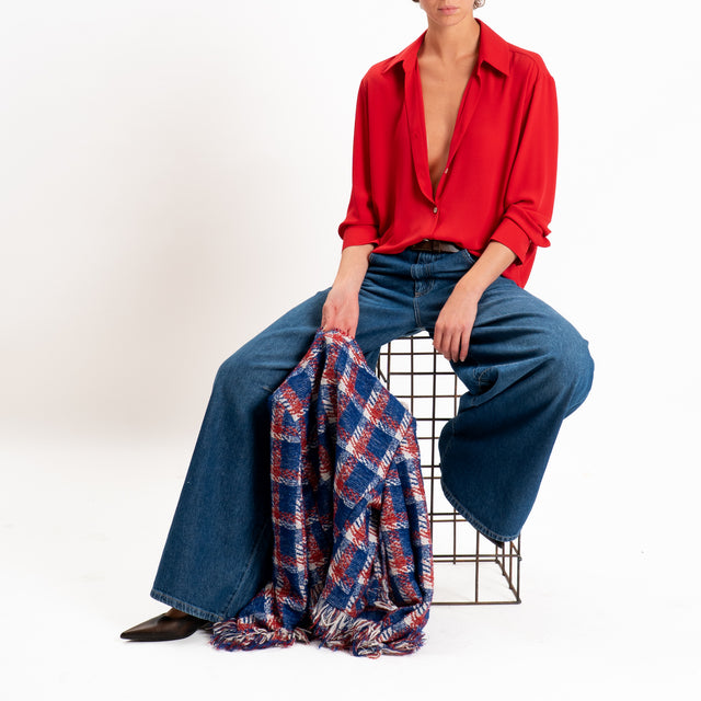 Zeroassoluto-Camicia CLAY MANO SETA - lacca