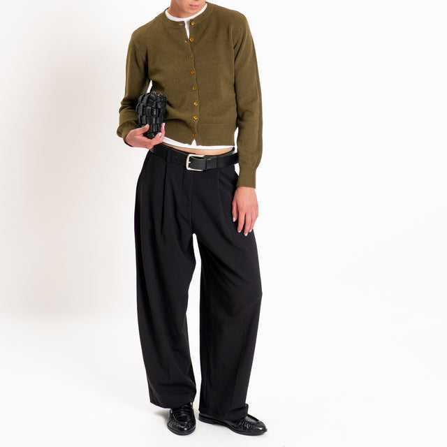 Zeroassoluto-Pantalone GENNY comfort elasticizzato - Nero