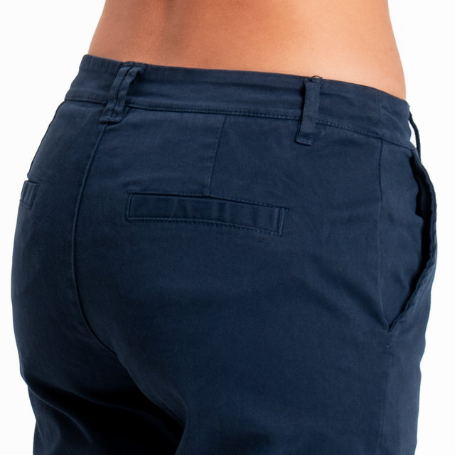 Zeroassoluto-Pantalone LOIS chino elasticizzato - blu
