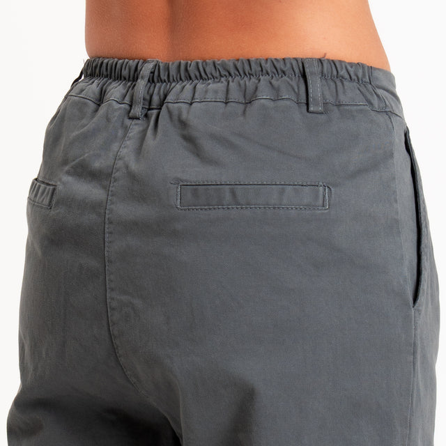 Zeroassoluto-Pantalone LOLA elastico dietro - piombo