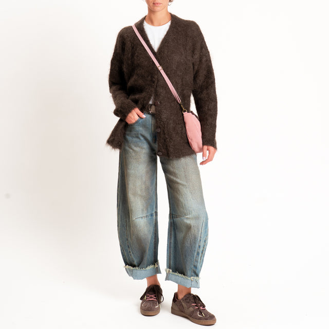 Zeroassoluto-Jeans OSAKA maltinto barrel fit - denim