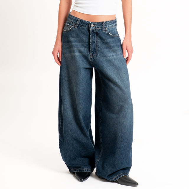 Zeroassoluto-Jeans KORY balloon fit - denim blu