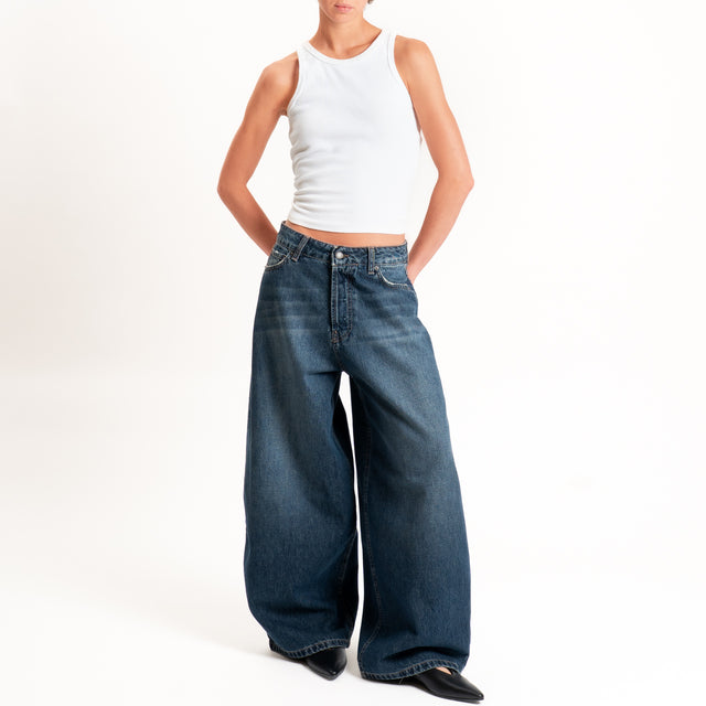 Zeroassoluto-Jeans KORY balloon fit - denim blu