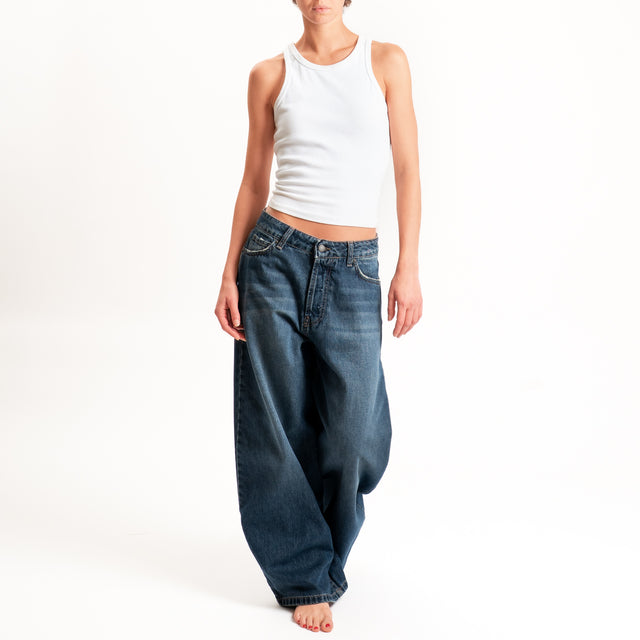 Zeroassoluto-Jeans KORY balloon fit - denim blu