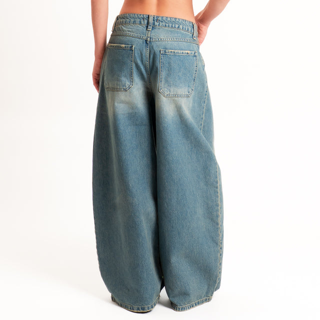 Zeroassoluto-Jeans KORY balloon fit - denim