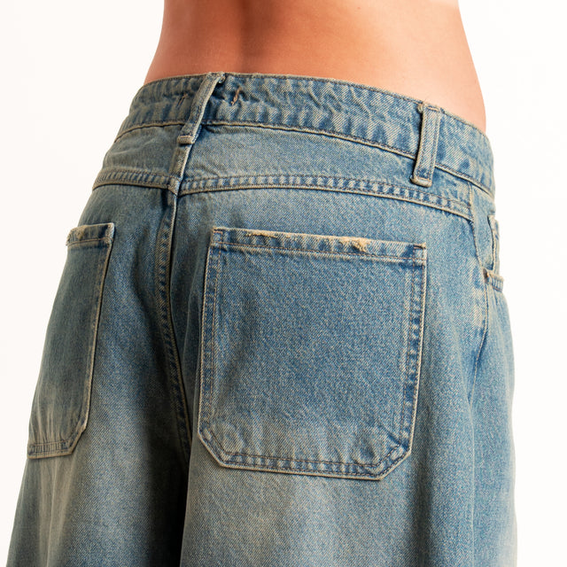 Zeroassoluto-Jeans KORY balloon fit - denim