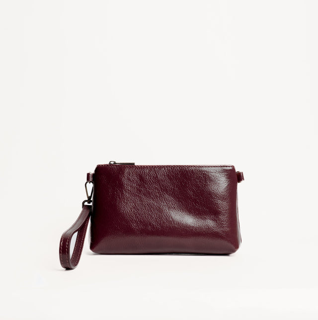 Zeroassoluto-Pochette genuine leather high quality - Bordeaux
