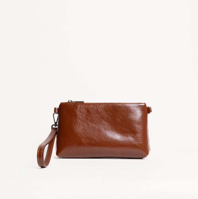 Zeroassoluto-Pochette genuine leather high quality - cuoio