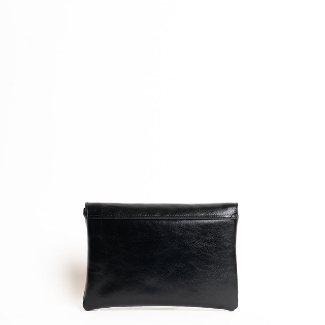 Zeroassoluto-Pochette genuine leather high quality - nero