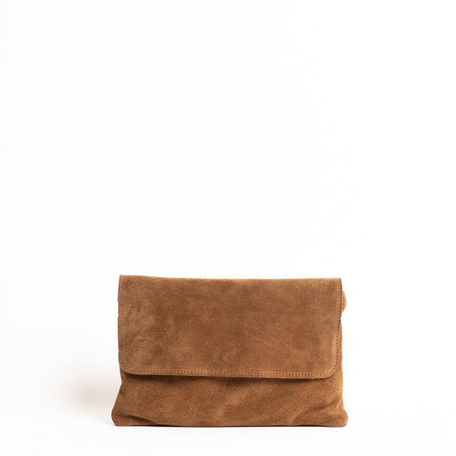 Zeroassoluto-Pouch top grain leather - tan