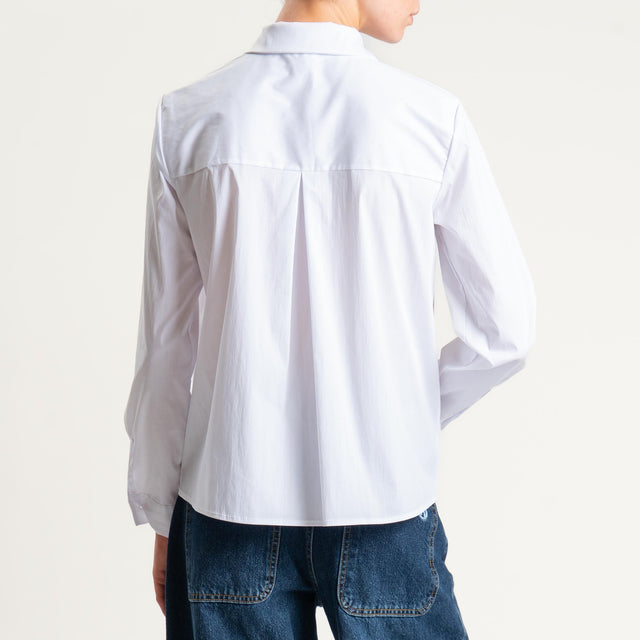 Zeroassoluto-Camicia a scatola - bianco