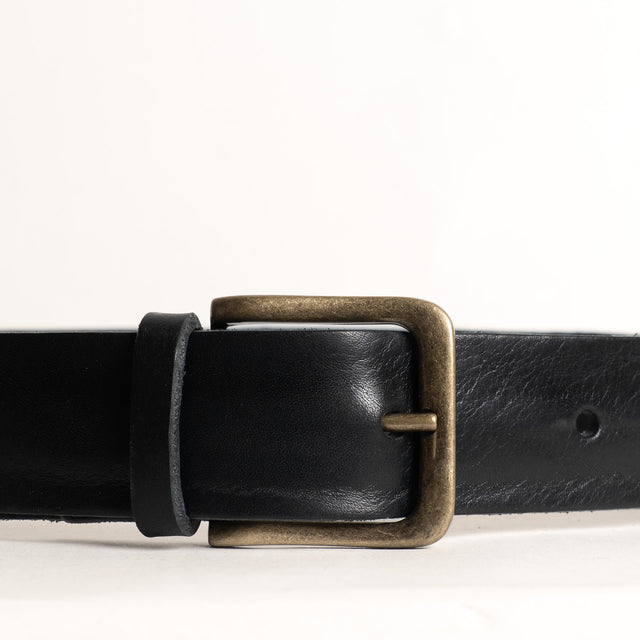 Zeroassoltuo-Cintura high quality HAND CRAFTED - nero