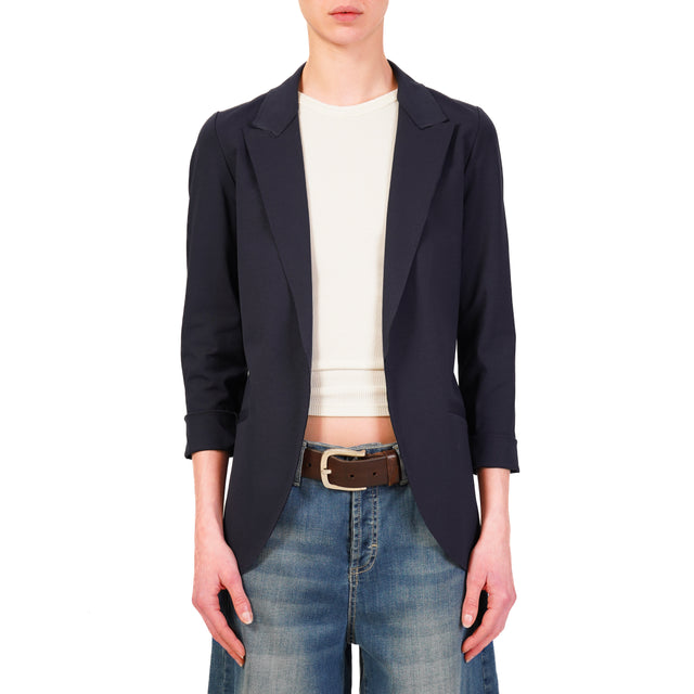 Zeroassoluto-JELSO Chaqueta sin rematar punto Milan - azul