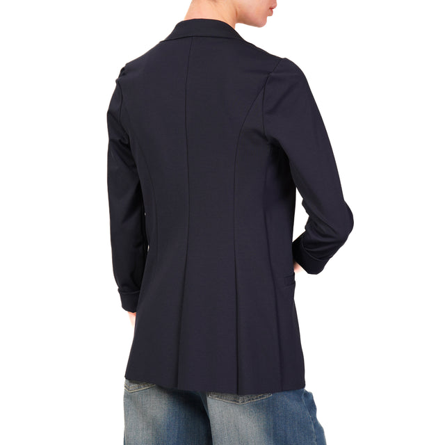 Zeroassoluto-JELSO Chaqueta sin rematar punto Milan - azul