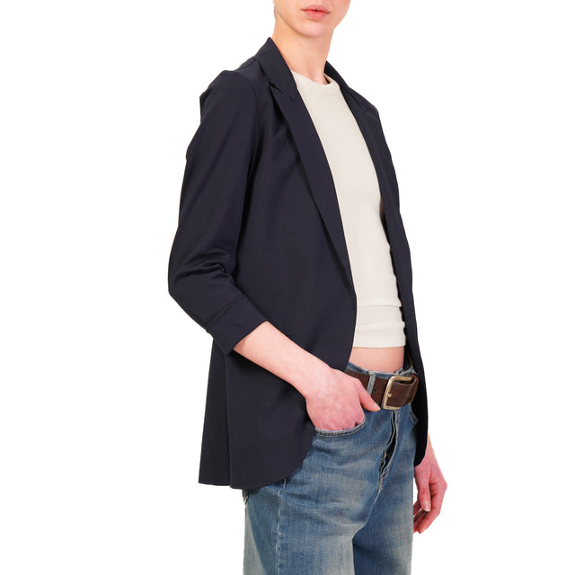 Zeroassoluto-JELSO Chaqueta sin rematar punto Milan - azul