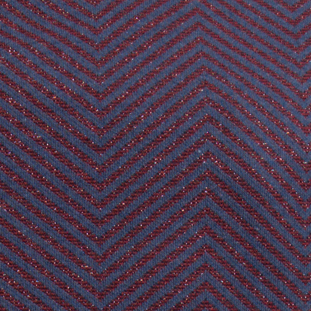 Zeroassoluto-Giacca JIN elasticizzata - spinata lurex blu/vino