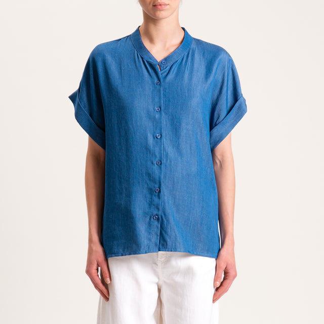 Zeroassoluto-Camicia KADY denim in tencel - denim