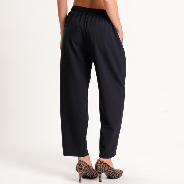 Zeroassoluto-Pantalone LIANA comfort elasticizzato - nero