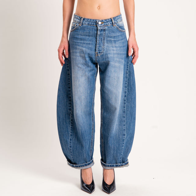 Zeroassoluto-Jeans LUX barrel fit - denim