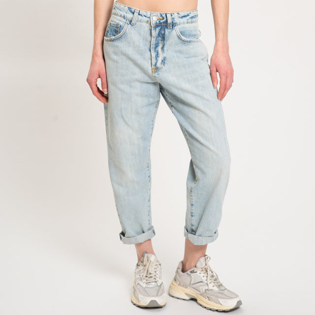 Zeroassoluto-Jeans MORGANA boyfriend - denim chiaro
