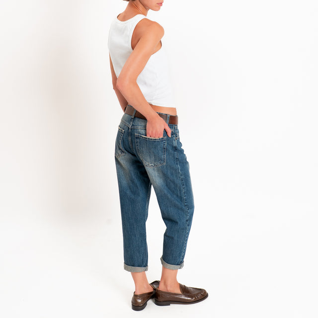 Zeroassoluto-Jeans MORGANA boyfriend - deep blue