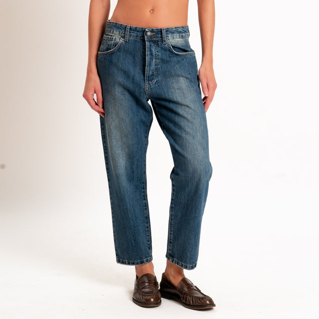 Zeroassoluto-Jeans MORGANA boyfriend - deep blue