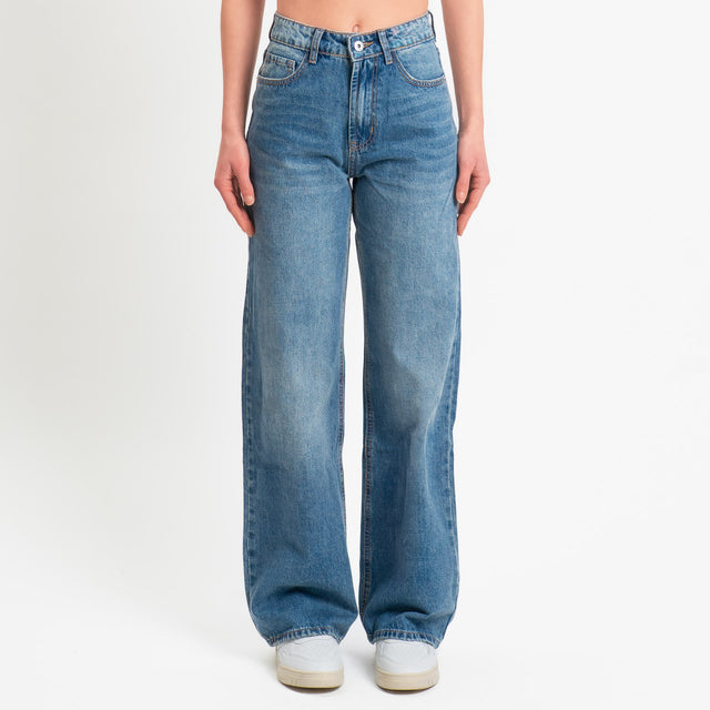 Zeroassoluto-Jeans NEW YORK wide leg fit - denim