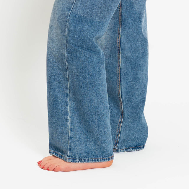 Zeroassoluto-Jeans NEW YORK wide leg fit - denim
