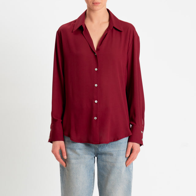 Zeroassoluto-Camicia CLAY MANO SETA - india