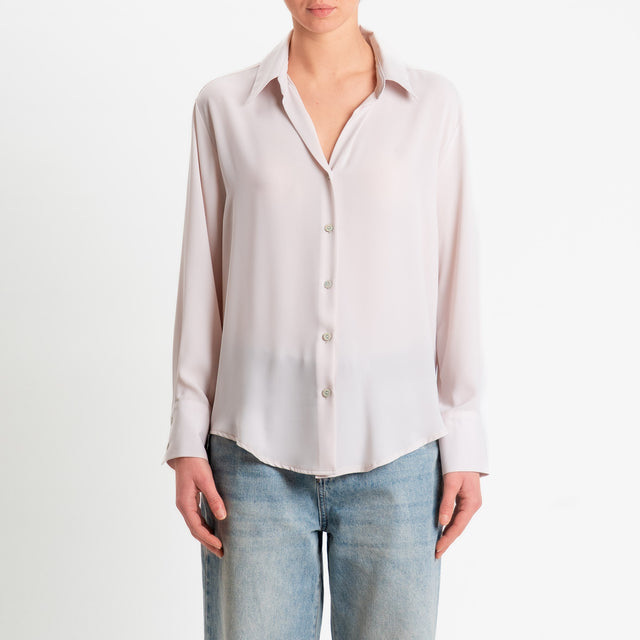 Zeroassoluto-Camicia CLAY MANO SETA - peach