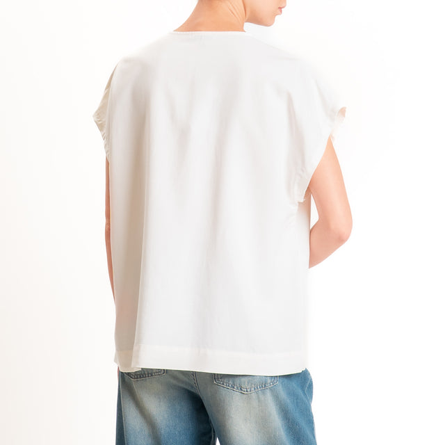 Zeroassoluto-Camicia COSTY misto lino - burro