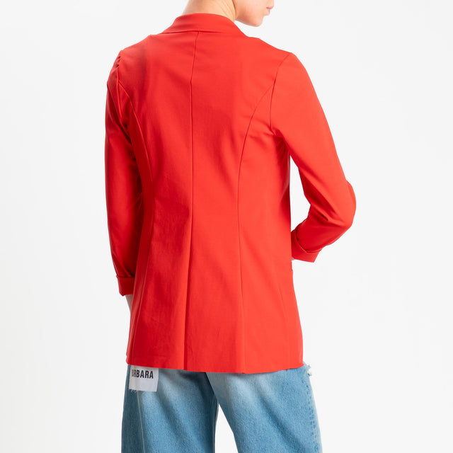 Zeroassoluto-Giacca JELSO punto milano taglio vivo - lacca