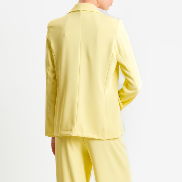 Zeroassoluto-Giacca JONI tessuto fluido - yellow