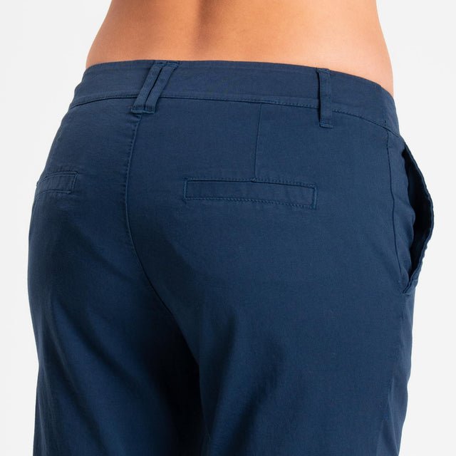 Zeroassoluto- Pantalone LOIS chino cotone elastici - Blu