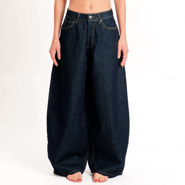Zeroassoluto-Jeans KORY balloon fit - denim scuro