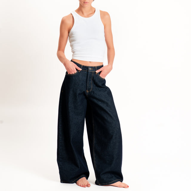 Zeroassoluto-Jeans KORY balloon fit - denim scuro