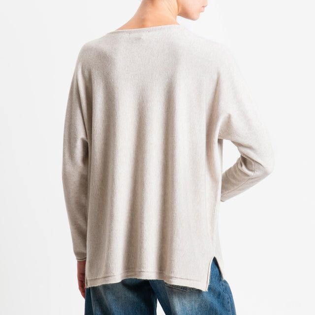 Zeroassoluto-Maglia over spacchi laterali - cacha