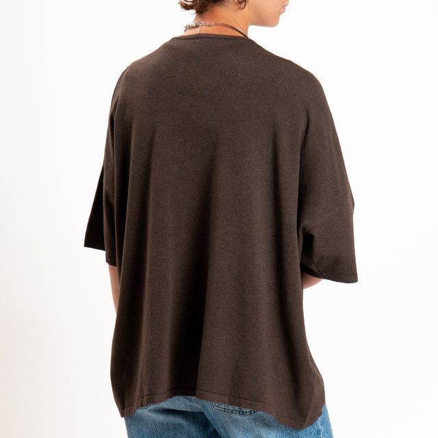 Zeroassoluto-Maglia over scollo a v - choco