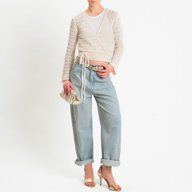 Zeroassoluto-Scaldacuore traforato - burro