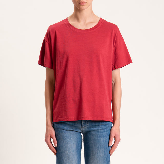Zeroassoluto-T-shirt scatola mezza manica - india