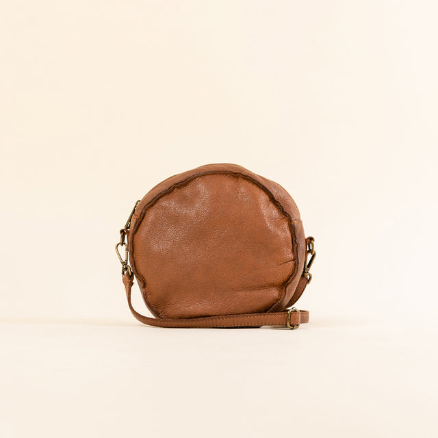 zeroassoluto-tambourine bag - leather