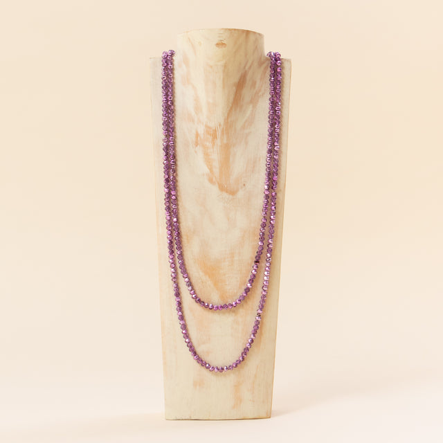 W by white mood-Necklace - wisteria