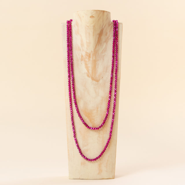 W by white mood-Necklace - mauve
